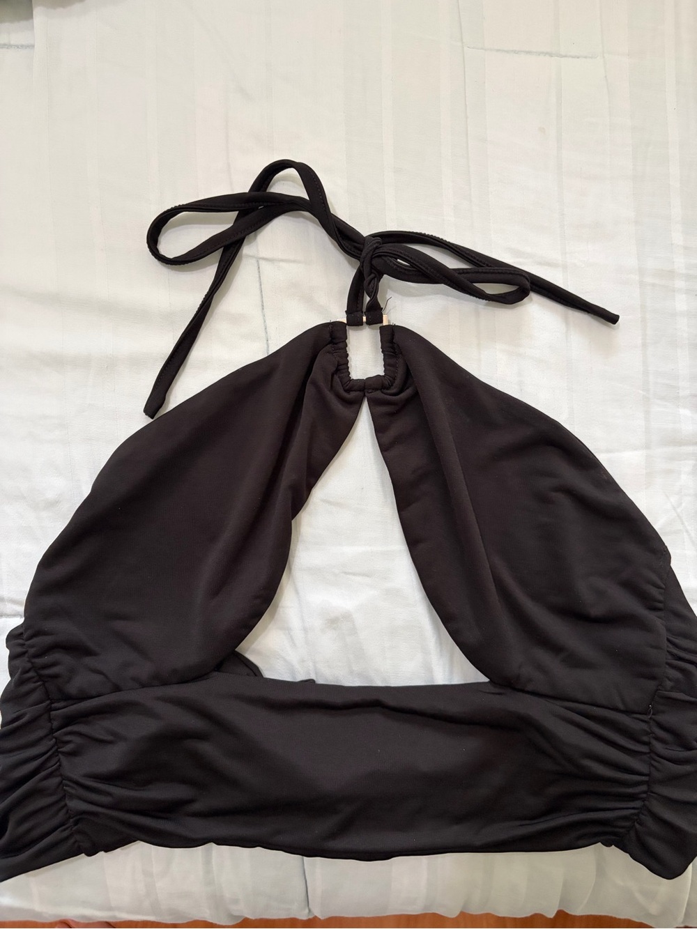 I.AM.GIA Black Kids Halter One-Piece